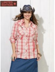 Cowgirl Plaid Blouse