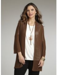 Longitude Vertical Stitch Cardigan