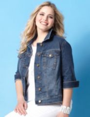Cropped Denim Jacket