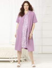 Serenada&reg; Waffle Knit Robe