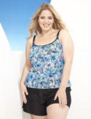 Floral Swim Tank