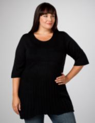 Pleated Empire Sweater