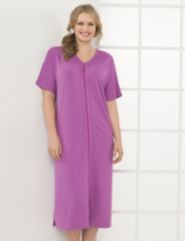 Zip-Front Robe