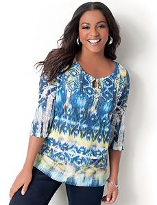 Cali Peasant Top by CATHERINES
