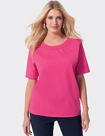 Suprema Framed Scoopneck