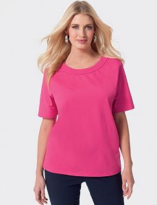 Suprema Framed Scoopneck