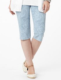 Illusive Denim Capri