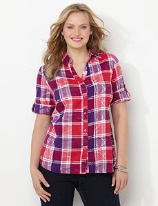 Peaceful Plaid Shirt
