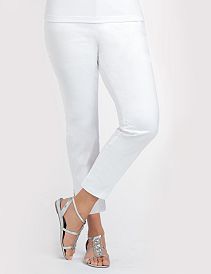 Cotton Sateen Capri