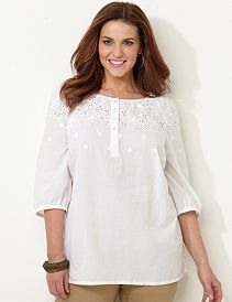 Effortless Eyelet Peasant