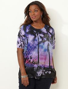 Beach Scene Top