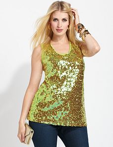 Sequin Shimmer Tank