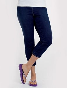 Knit Jean Capri