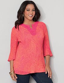 Paisley Print Tunic
