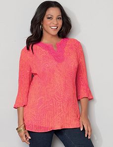 Paisley Print Tunic