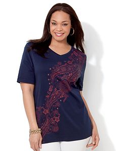Paisley Swirl Tee