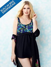 Fern Tank With Built-In Bra