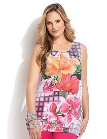 Caribbean Flower Tank