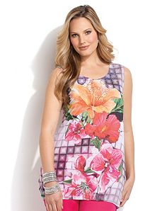 Caribbean Flower Tank