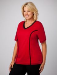 Essential Color Accented Tee