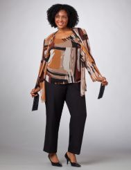 Abstract Print Pantset