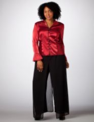 Stun in Red Satin