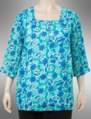 Squareneck tunic