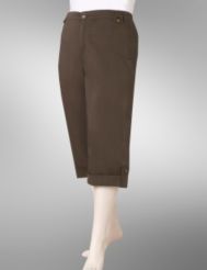 Chop Pocket Cuffed Capris