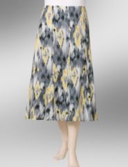 Ikat inspired voile skirt