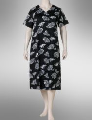 Print V-neck dress