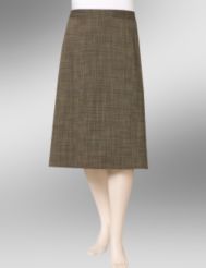 Crosshatch pencil skirt