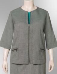 Tweed look jacket