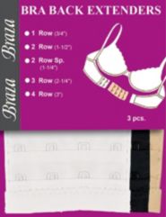 4-hook bra extenders