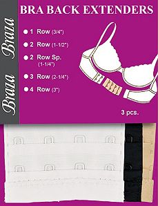 4-hook bra extenders
