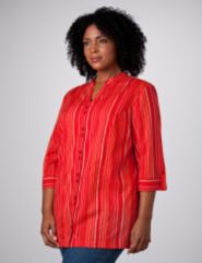 Multi Stripe Woven Shirt