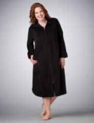 Zip Front Terry Robe