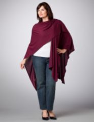 Lightweight Marled Ruana