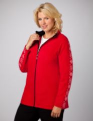 Snowflake Fleece Jacket