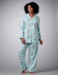 Vintage Rose Print Pajamas