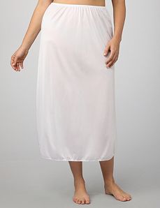 Half slip with double vents