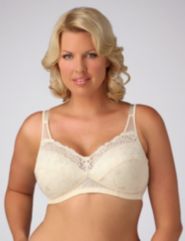 Playtex&reg; 4023 Jasmine embroidered wire free bra