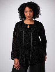 Burnout Velvet Twinset