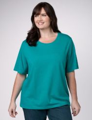 Heather Crewneck Tee