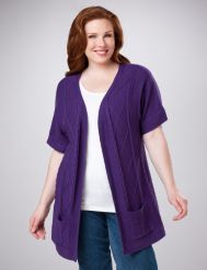 Open Front Dolman Sweater