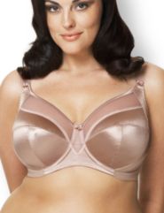 Goddess&reg; Satin Mesh Underwire Bra