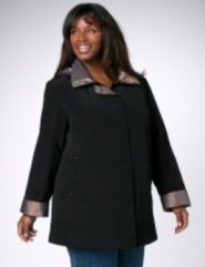 Faux Silk Casual Jacket