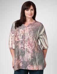 Fern Sublimation Print Sweater