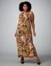 Tribal Print Maxi Dress