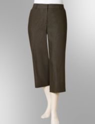 Tailored Denim Capris