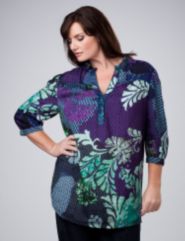Mixed Print Tunic
